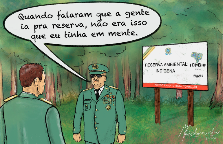 Governo Bolsonaro tem 99 militares comissionados na gestão socioambiental